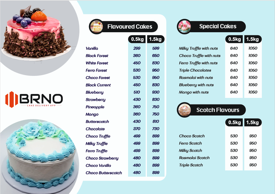 Menu Card